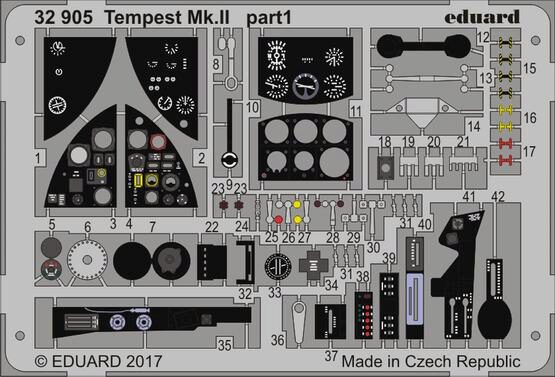 Eduard Accessories 32905 Tempest Mk.II for Special Hobby