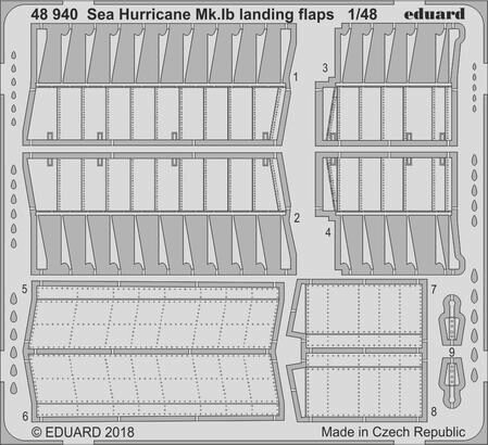 Eduard Accessories 48940 Sea Hurricane Mk.Ib landing flaps f.Airf