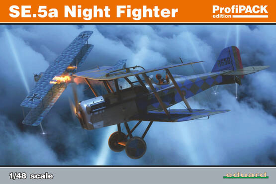 Eduard Plastic Kits 82133 SE.5a Night Fighter   Profipack