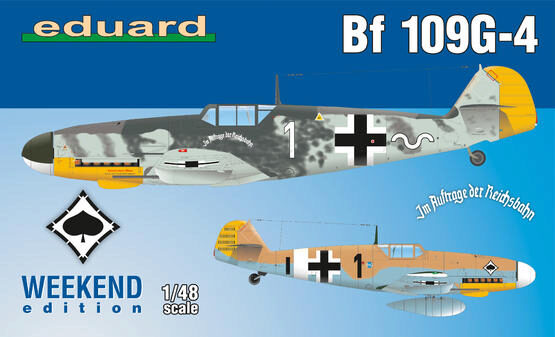 Eduard Plastic Kits 84149 Bf 109G-4 Weekend Edition