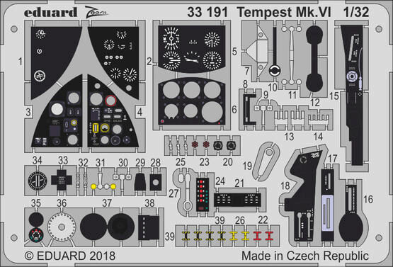 Eduard Accessories 33191 Tempest Mk.VI for Special Hobby