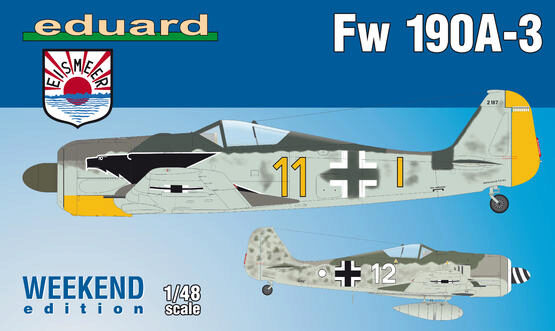 Eduard Plastic Kits 84112 Fw 190A-3, Weekend Edition