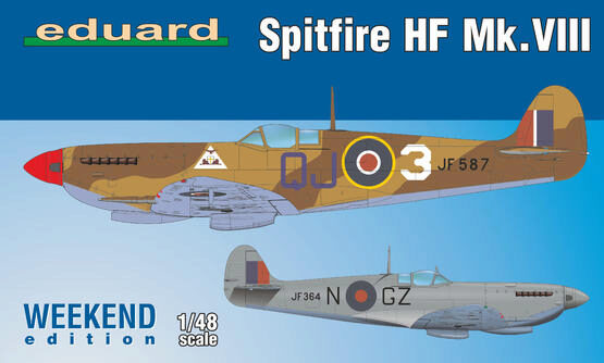 Eduard Plastic Kits 84132 Spitfire HF Mk.VIII, Weekend Edition