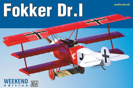 Eduard Plastic Kits 8487 Fokker Dr.I , Weekend Edition