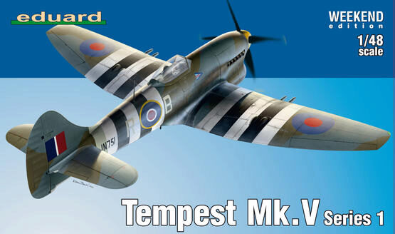 Eduard Plastic Kits 84171 Tempest Mk.V Series 1, Weekend Edition