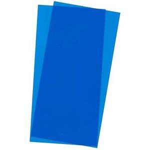 2 0,25x152,4x304,8 mm transparent 9902 Evergreen Blaue Polystyrolplatten 