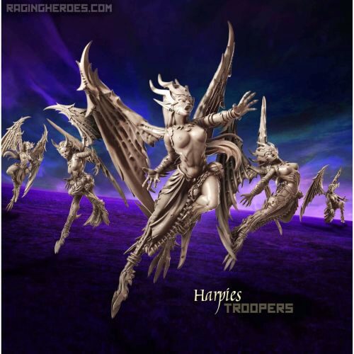Raging Heros 3760210023974 Harpies - TROOPS (DE - F)