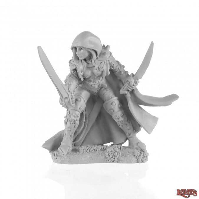 Reaper Miniatures 02834 Deladrin, Assassin