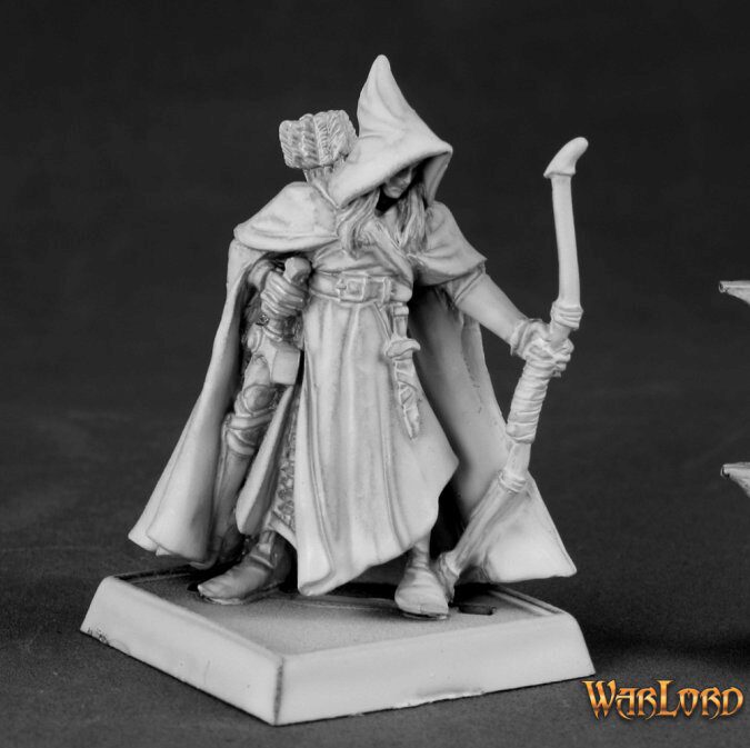 Reaper Miniatures 14553 Arthrand Nightblade, Wood Elf Sergeant