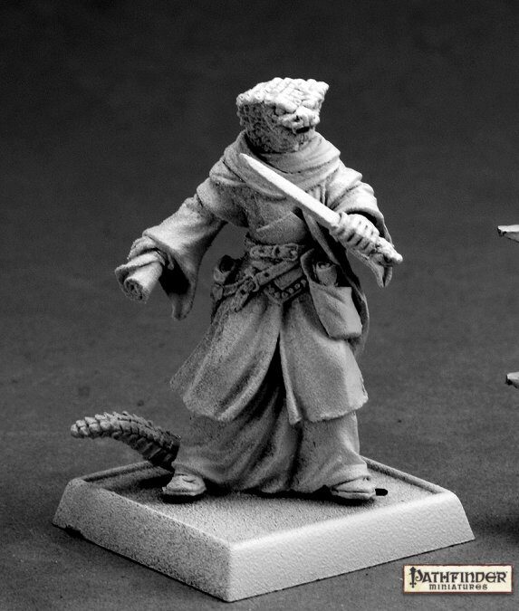 Reaper Miniatures 60078 Khavith, Serpentfolk Evoker