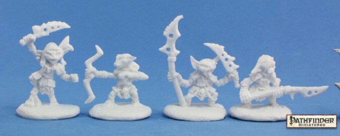 Reaper Miniatures 89003 Pathfinder Goblin Warriors