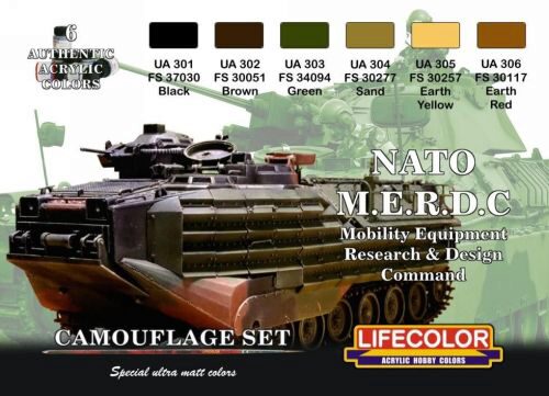 Lifecolor CS02 Acrylic colours Lifecolor for NATO vehicles