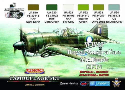 Lifecolor XS02 Acrylic colours Lifecolor for Australian Air Force XS02