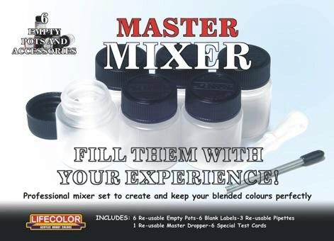 Lifecolor MX Acrylic colours Lifecolor MASTER MIXER