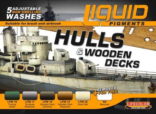 Lifecolor LP04 Complements Lifecolor for Hulls and wooden decks LP04