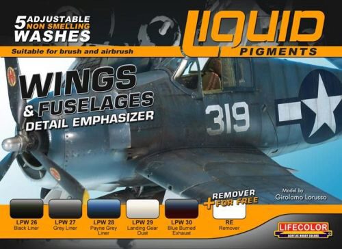 Lifecolor LP06 Complements Lifecolor for Wings and fuselages LP06