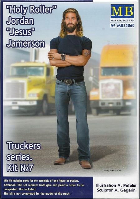Master Box Ltd. MB24060 Truckers series"Holy Roller"Jordan"Jesus Jamerson