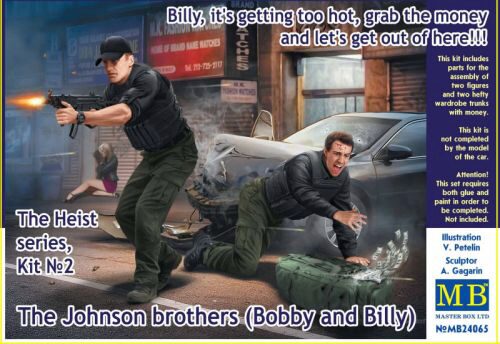 Master Box Ltd. MB24065 The Heist series,Kit#2. The Johnson brothers (Bobby and Billy)