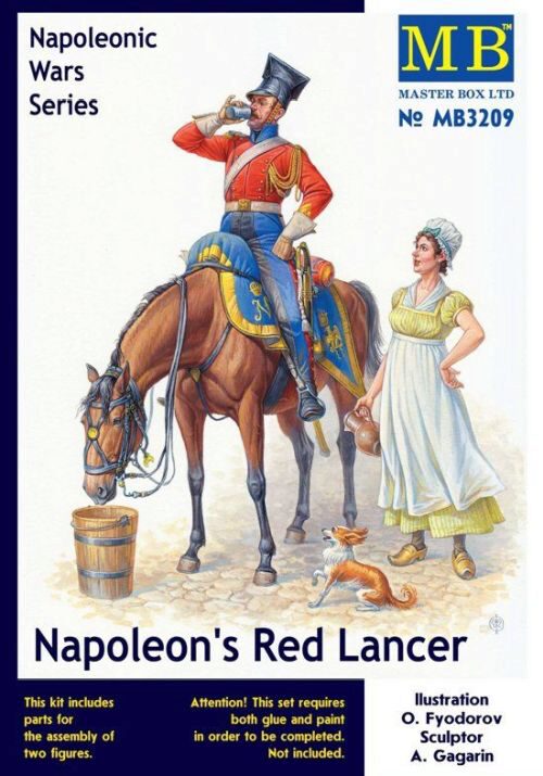 Master Box Ltd. MB3209 Napoleon's Red Lancer, Napoleonic Wars S Serie