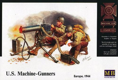 Master Box Ltd. MB3519 U.S. Machine-Gunners Europe 1944