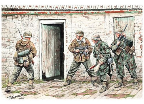 Master Box Ltd. MB3584 German Infantry, Western Europe, 1944-45