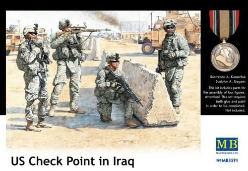Master Box Ltd. MB3591 U.S. in Iraq, Checkpoint