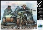 Master Box Ltd. MB35178 German motorcyclists, WWII era