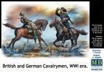 Master Box Ltd. MB35184 British and German cavalrymen,WWI era