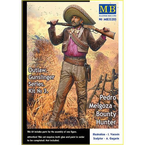 Master Box Ltd. MB35205 Outlow. Gunslinger series. Kit No.3. Pedro Melgoza - Bounty Hunter