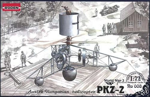 Roden 008 PKZ-2 Austro-Hungarian Helicopter World War 1