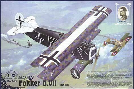 Roden 418 Fokker D.VII ( OAW) ''Walter Blume''