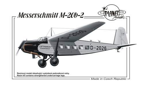 Planet Models 129-PLT196 Messerschmitt M-20 b-2