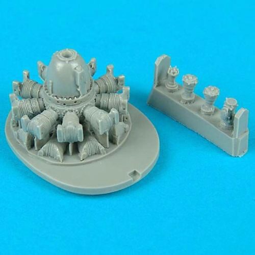 Quickboost QB72 040 F6F Hellcat engine Für Academy Bausatz.