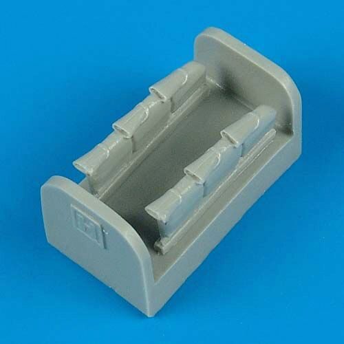 Quickboost QB72 123 Hurricane Mk. II Fishtail exhaust pipes für Hasegawa Bausatz