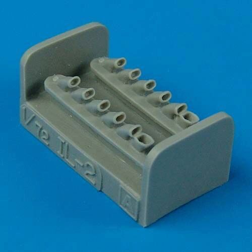 Quickboost QB72 181 Ilyushin IL-2 exhausts für Academy Bausatz