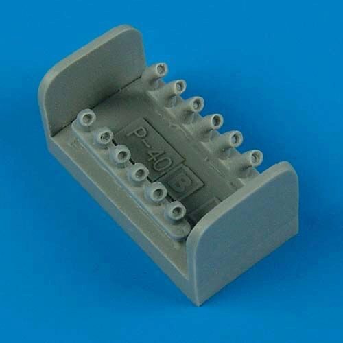 Quickboost QB72 202 P-40B/C Warhawk exhaust für Trumpeter Bausatz