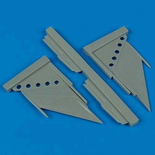 Quickboost QB72 207 MiG-21MF/bis/SMT correct stabilizers für Fujimi Bausatz