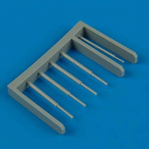 Quickboost QB72 243 A-1 Skyraider gun barrels and pitote tub