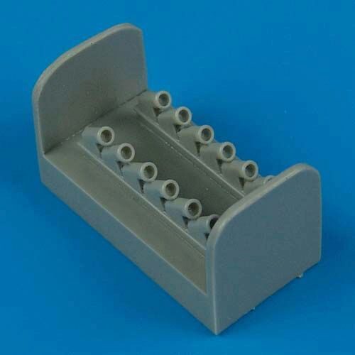 Quickboost QB72 249 Spitfire Mk.XIV exhaust - Round (ACA)