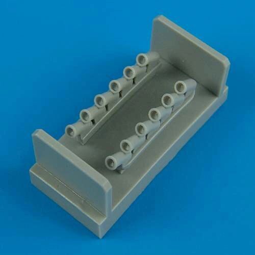 Quickboost QB72 257 Spitfire Mk.IX exhaust - round (AIRFIX)