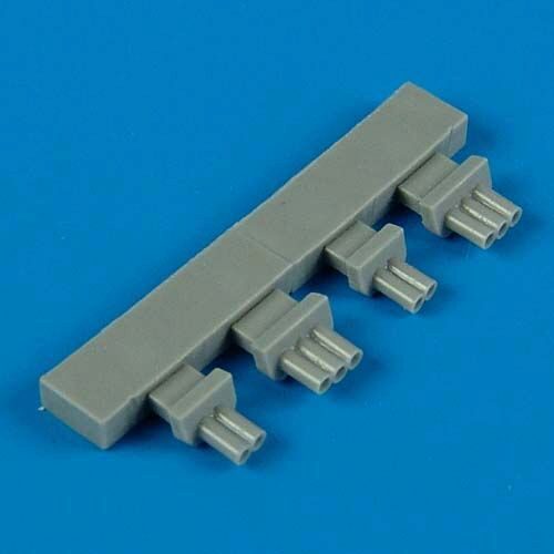 Quickboost QB72 337 F6F-3/5 Hellcat exhaust for Eduard