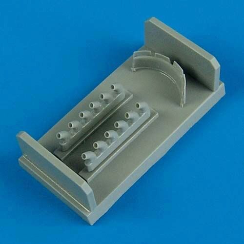 Quickboost QB72 374 P-40B/C exhaust & damper cooler fir Airf