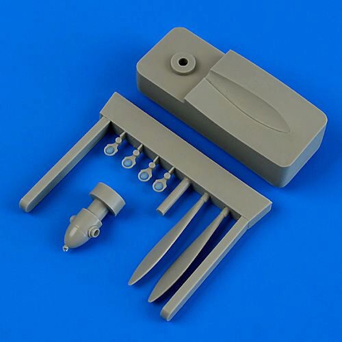 Quickboost QB72498 I-153 propeller"A" w/tool f. ICM