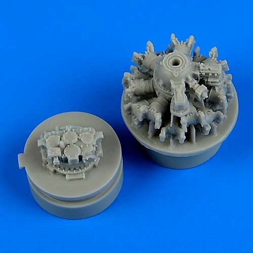 Quickboost QB72518 F4F-4 Wildcat engine for Airfix
