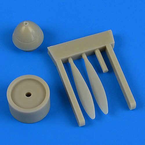 Quickboost QB72529 I-153 propeller "C"w/tool for ICM