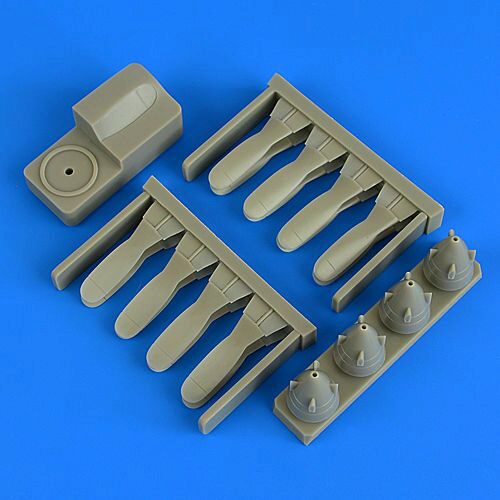 Quickboost QB72555 P-3 Orion propellers w/tool for Hasegawa