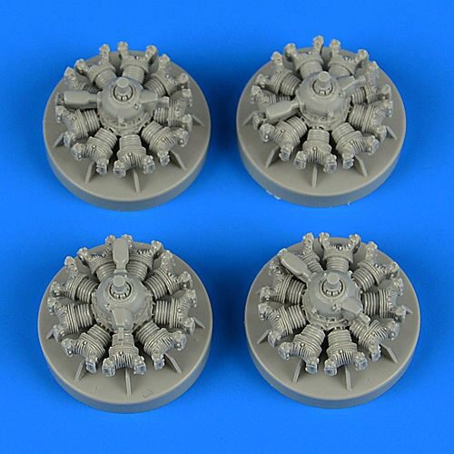 Quickboost QB72574 B-17G flying fortress engines f. Airfix