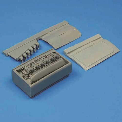 Quickboost QB48 011 P-39N/Q Airacobra engine für Eduard Bausatz