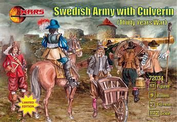 Mars Figures MS72031 Swedish Army with culverin, 30 years war