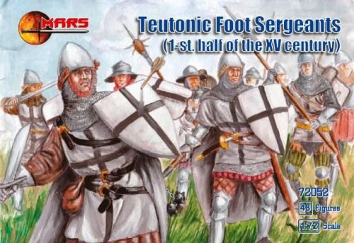 Mars Figures MS72052 Teutonic foot sergeants, 1st half of XV